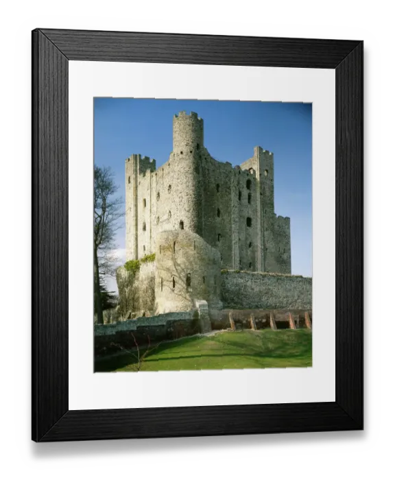 Framed Print : Rochester Castle J860035 Framed Print : Rochester Castle J860035