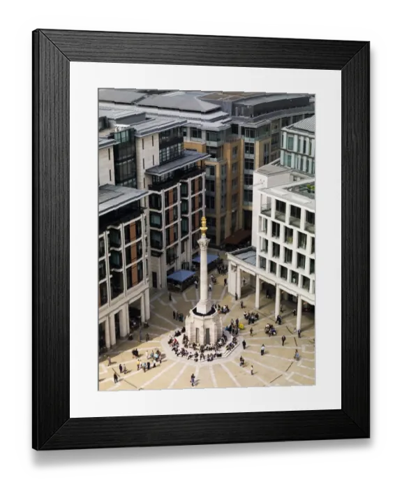 Framed Print : Paternoster Square Column N080983