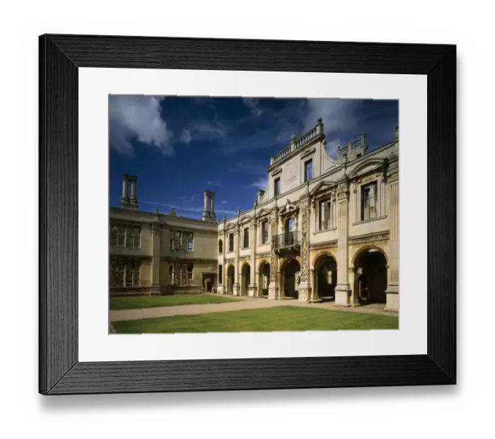 Framed Print : Kirby Hall J930355