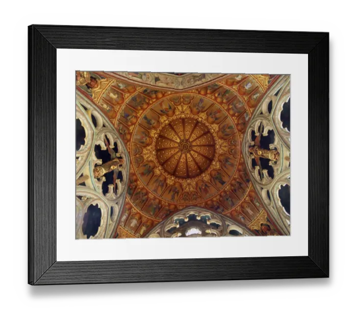 Framed Print : St Marys Church, Studley Royal K022282