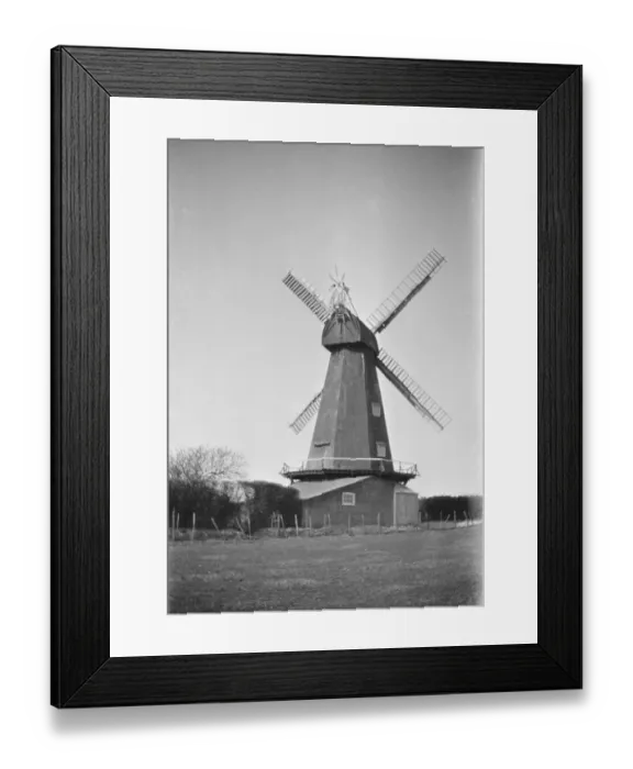 Framed Print : Black Mill a028948