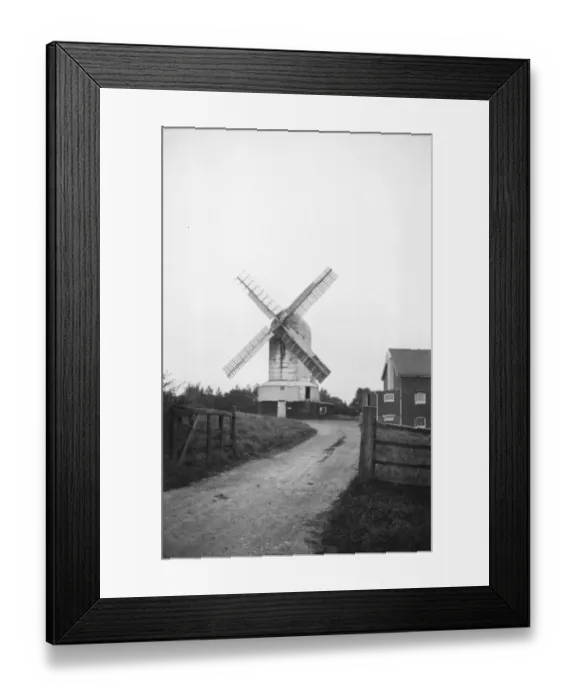 Framed Print : Cross-in-Hand Windmill a028903 Framed Print : Cross-in-Hand Windmill a028903