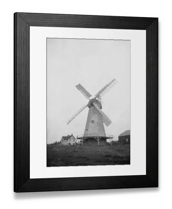 Framed Print : Headcorn White Mill a028909