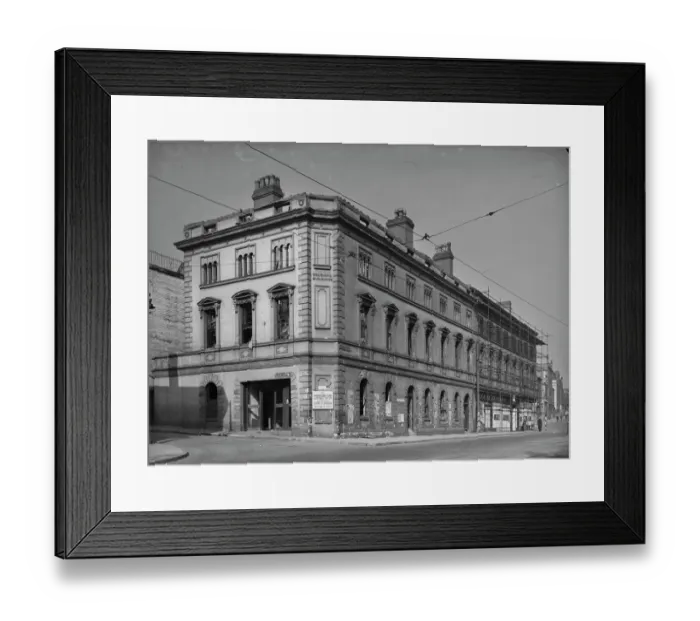 Framed Print : Horsefair Birmingham, 1941 a42_00440