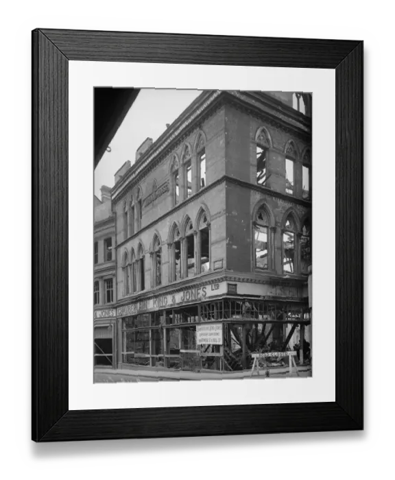 Framed Print : Union Street Ladywood Birmingham, 1941 a42_00461