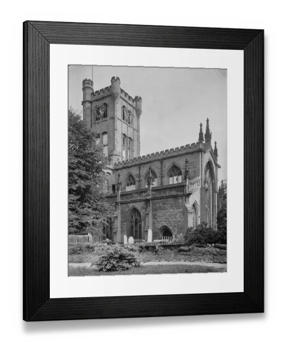 Framed Print : St Johns Bablake, 1941 a42_00318 Framed Print : St Johns Bablake, 1941 a42_00318