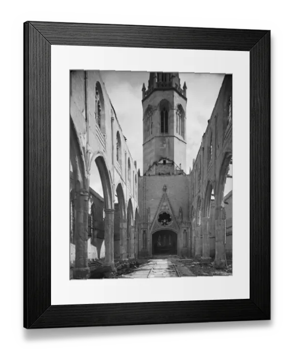 Framed Print : Christ Church Coventry 1941 a42_00285