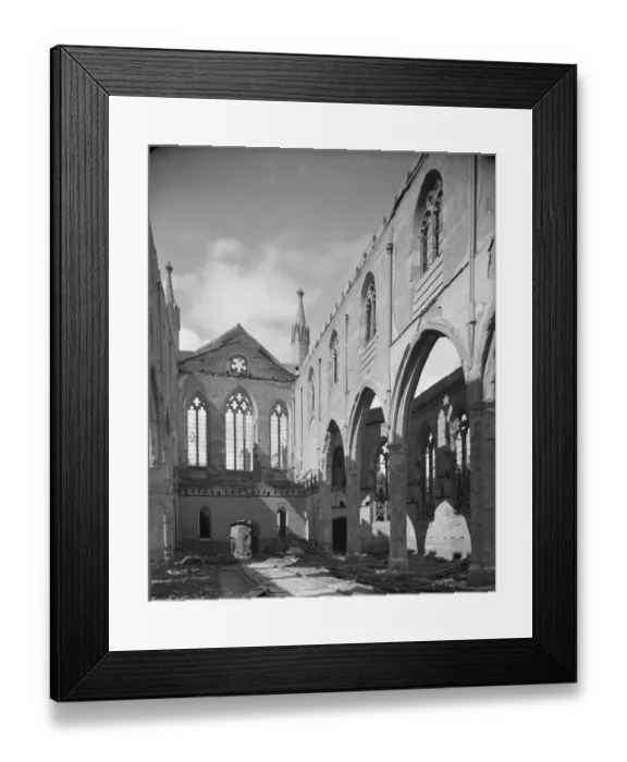 Framed Print : Christ Church Coventry 1941 a42_00288