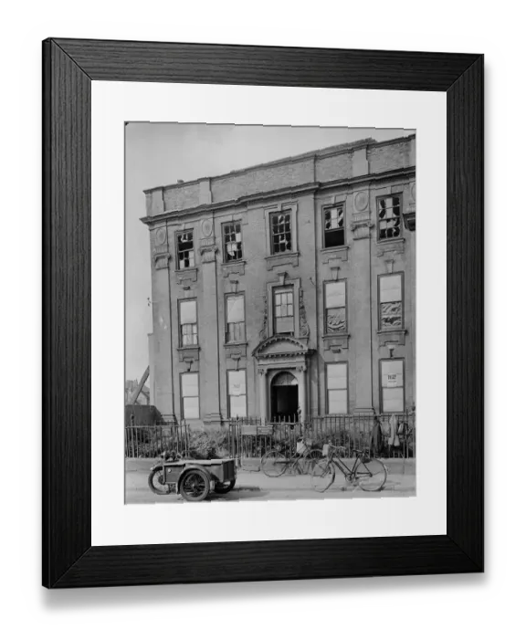Framed Print : Kirby House Coventry, 1941 a42_00343 Framed Print : Kirby House Coventry, 1941 a42_00343