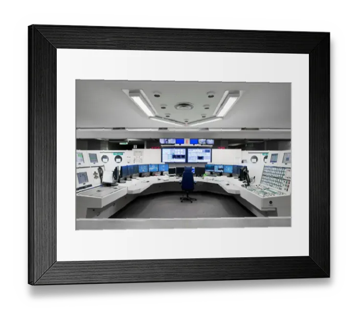 Framed Print : Control desk DP249494 Framed Print : Control desk DP249494