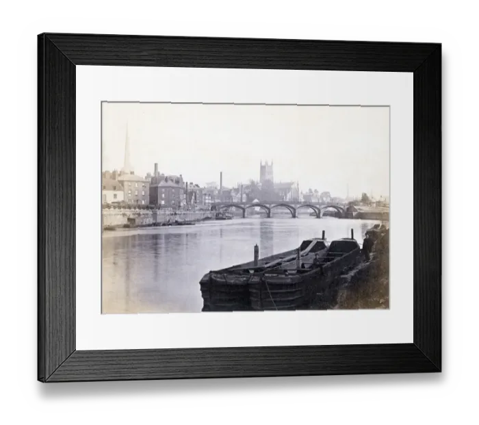Framed Print : Worcester Bridge CTP02_01_25 Framed Print : Worcester Bridge CTP02_01_25