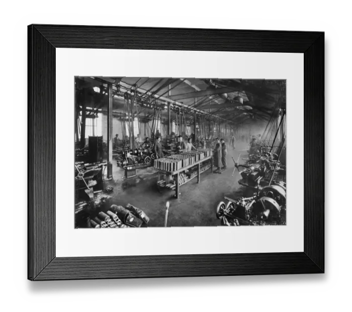 Framed Print : Munitions Factory BB88_07425