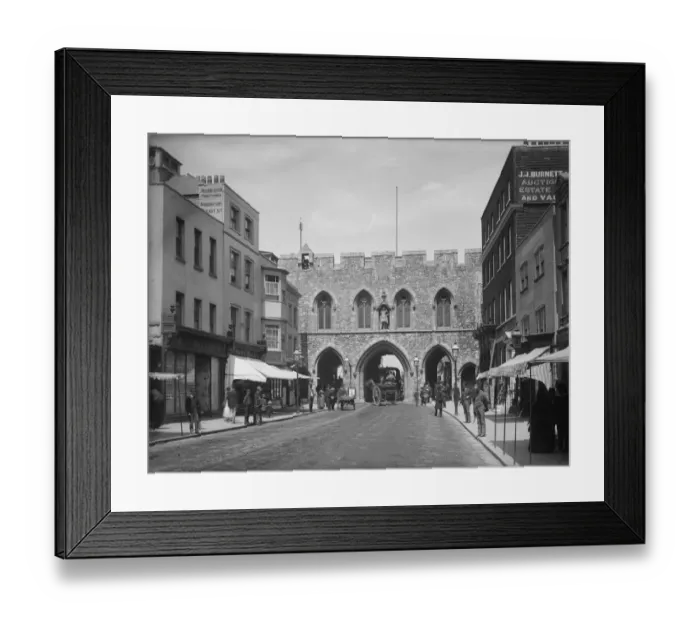 Framed Print : Bargate, Southampton CC39_00436