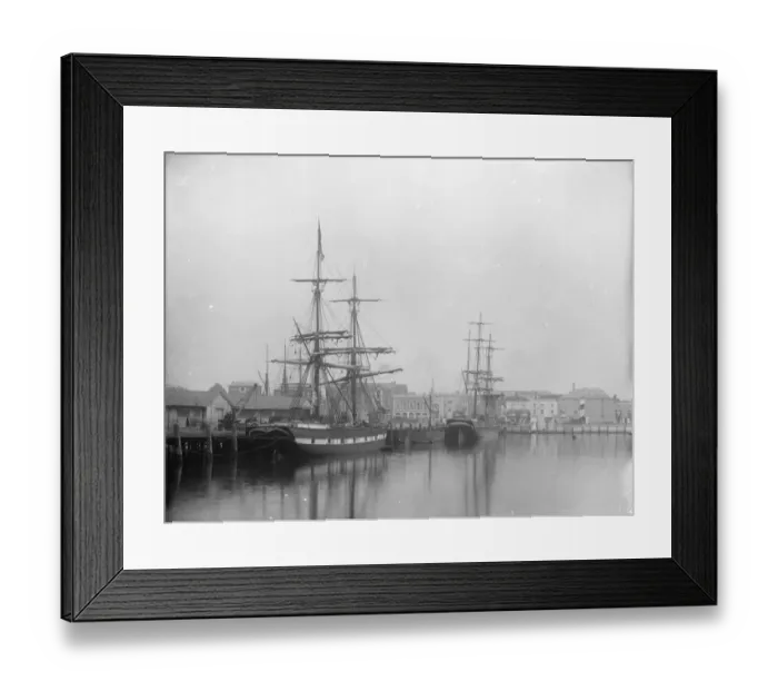 Framed Print : Town Jetty Southampton CC39_00483