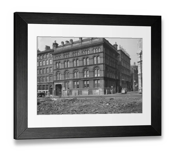 Framed Print : Charlotte Street Manchester a42_01938