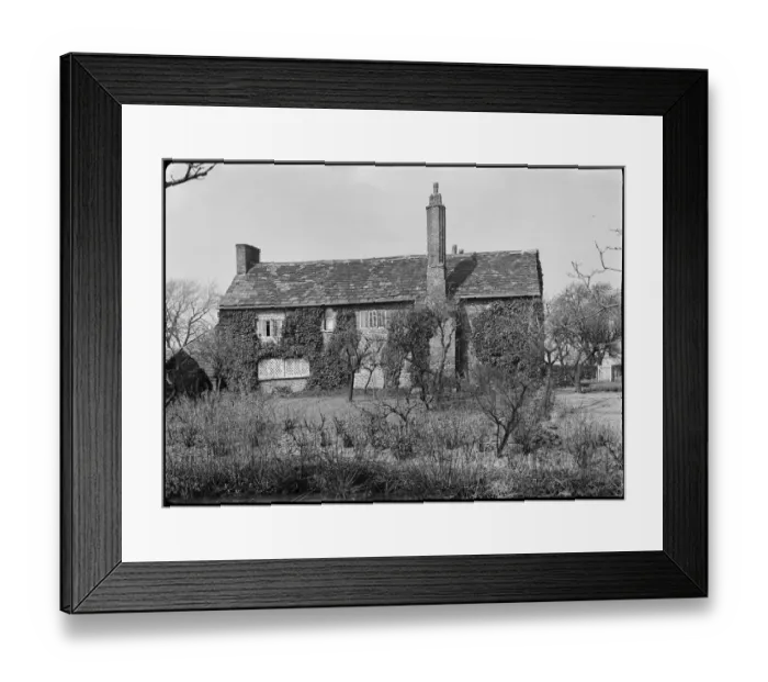 Framed Print : Peel Hall Manchester a42_01959