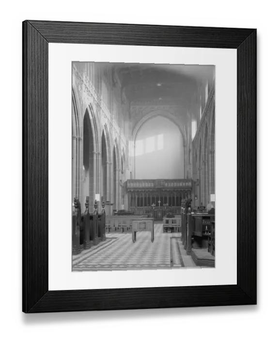 Framed Print : Manchester Cathedral, 1942 a42_00073