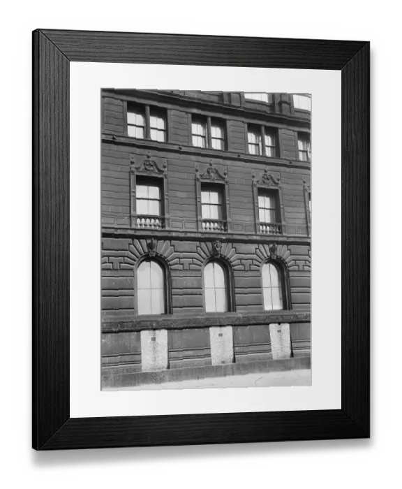 Framed Print : Watts Warehouse Manchester a42_01751