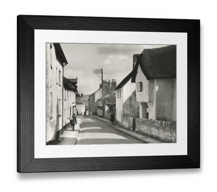 Framed Print : Chagford DIX02_01_033