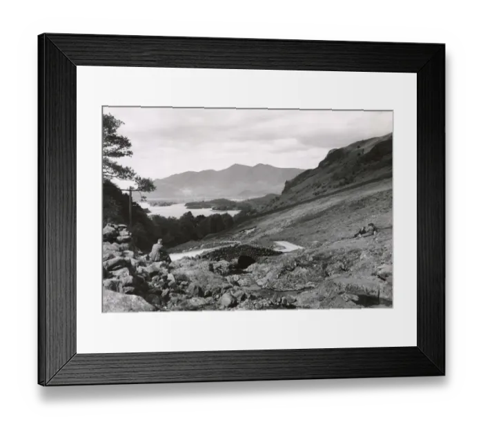 Framed Print : Derwent Water and Skiddaw DIX02_01_061 Framed Print : Derwent Water and Skiddaw DIX02_01_061