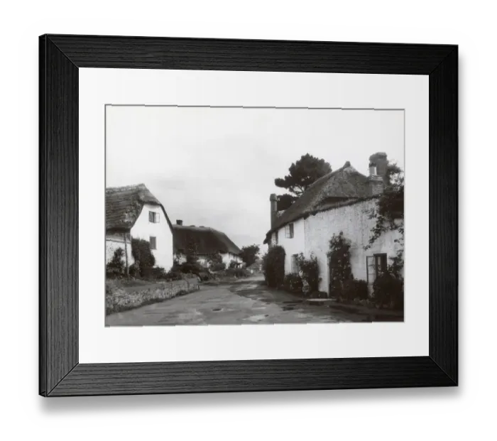Framed Print : Porlock Weir DIX02_01_092 Framed Print : Porlock Weir DIX02_01_092