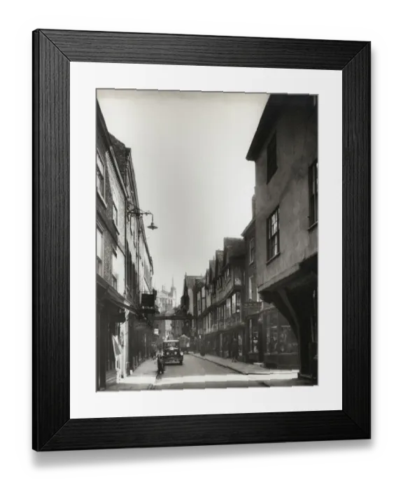 Framed Print : Stonegate York DAC01_03_025