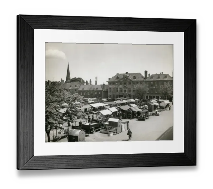 Framed Print : Tuesday Market Place DAC01_03_023 Framed Print : Tuesday Market Place DAC01_03_023