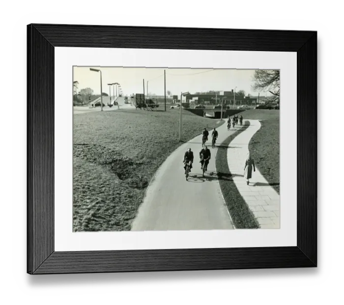Framed Print : Stevenage New Town DAC01_03_009 Framed Print : Stevenage New Town DAC01_03_009