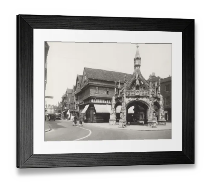 Framed Print : Poultry Cross Salisbury DAC01_03_017