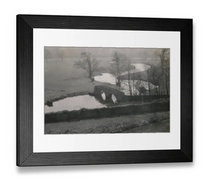 Framed Print : Dorothy Vernons bridge ALB93_08_078 Framed Print : Dorothy Vernons bridge ALB93_08_078
