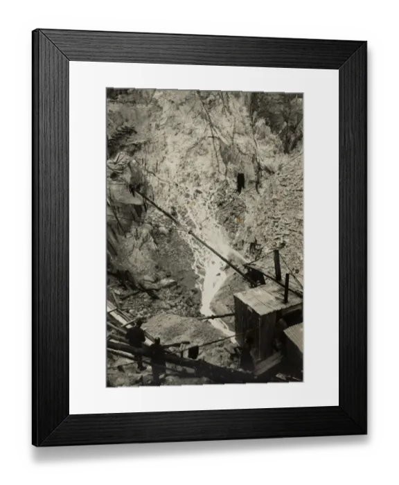 Framed Print : China Clay Works ALB93_05_130