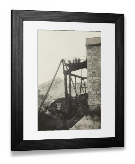Framed Print : China Clay Works ALB93_05_132