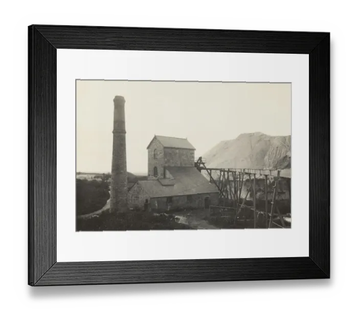 Framed Print : China Clay Works ALB93_05_133