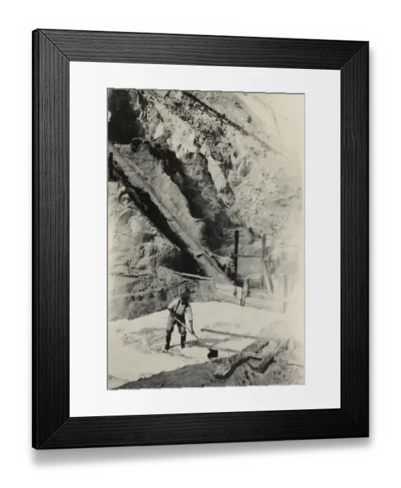 Framed Print : China Clay Works ALB93_05_124