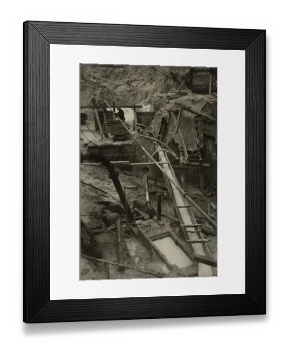 Framed Print : China Clay Works ALB93_05_127