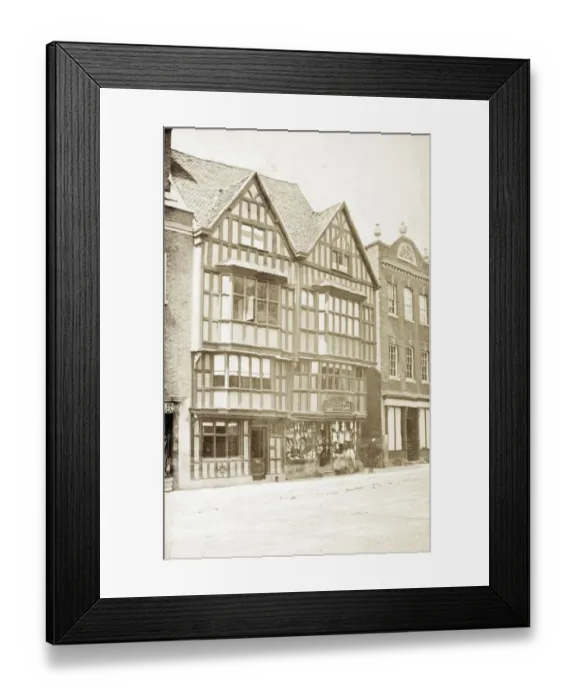 Framed Print : 107 Church Street, Tewkesbury CTP02_01_04