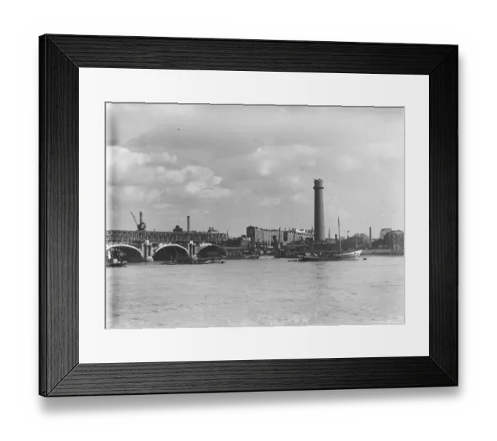 Framed Print : Lambeth Shot Tower CXP01_01_007 Framed Print : Lambeth Shot Tower CXP01_01_007