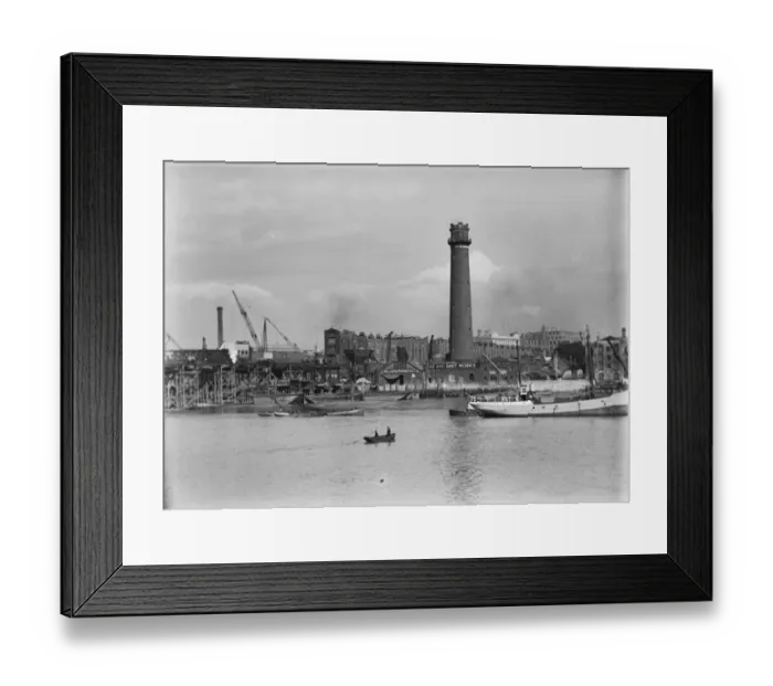 Framed Print : Lambeth Shot Tower CXP01_01_009
