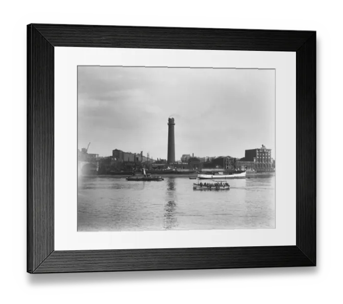 Framed Print : Lambeth Shot Tower CXP01_01_002
