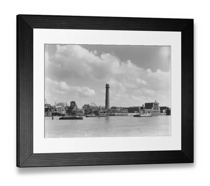 Framed Print : Lambeth Shot Tower CXP01_01_003