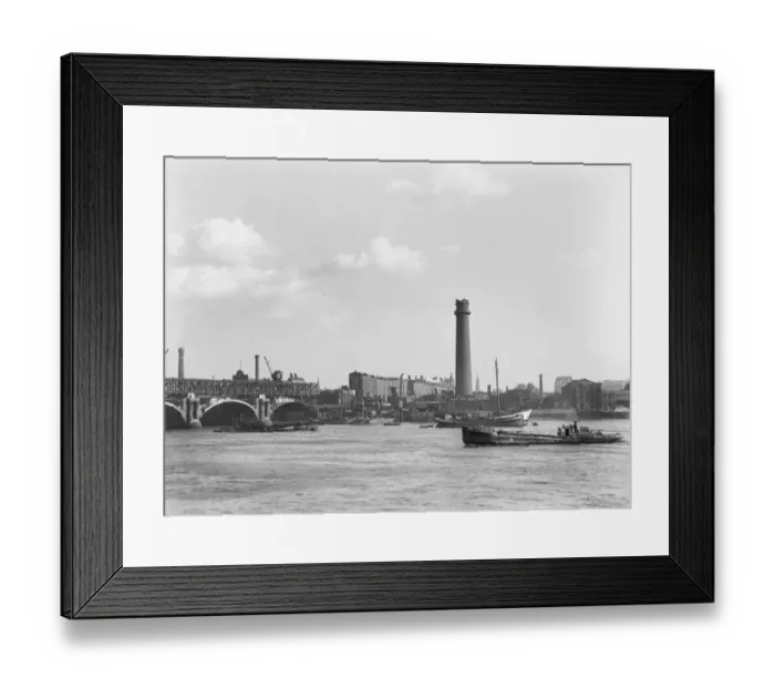 Framed Print : Lambeth Shot Tower CXP01_01_001