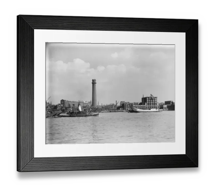 Framed Print : Lambeth Shot Tower CXP01_01_004
