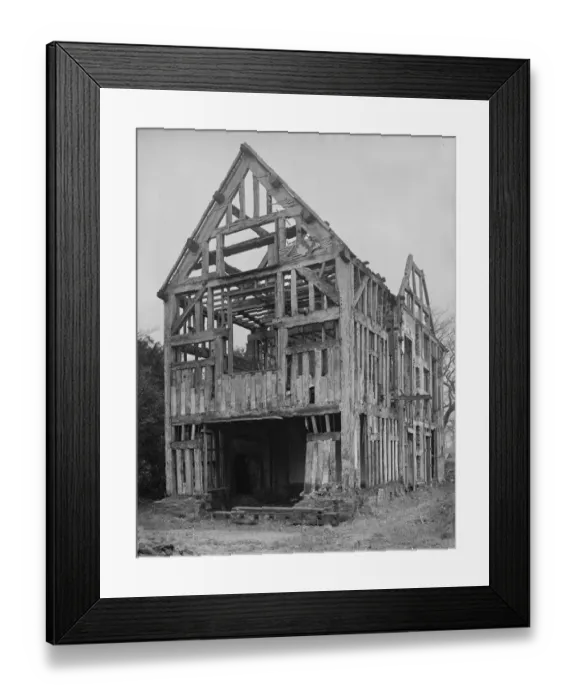 Framed Print : Moundsley Hall a42_01049