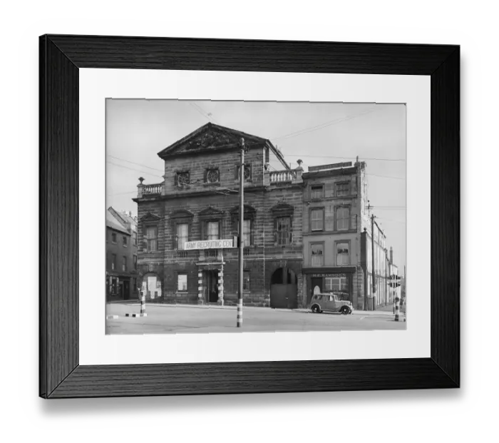 Framed Print : Assemby Rooms Derby, 1941 a42_00929