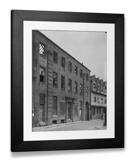 Framed Print : Norfolk Iron Works Norwich, 1942 a42_03733 Framed Print : Norfolk Iron Works Norwich, 1942 a42_03733