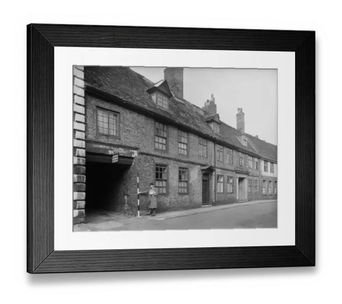 Framed Print : Burnham House Kings Lynn, 1942 a42_03803