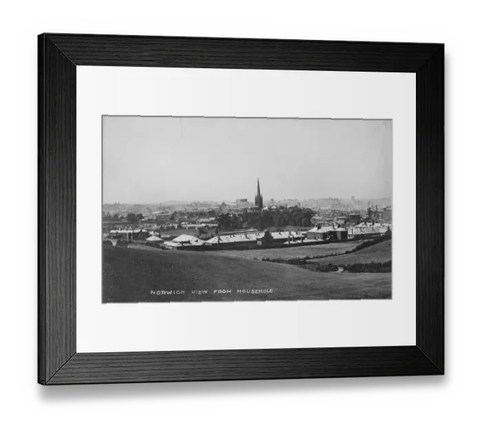 Framed Print : Norwich BB46_00397
