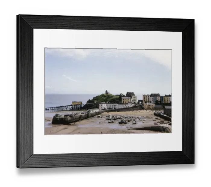 Framed Print : Tenby Harbour BAR03_01_562