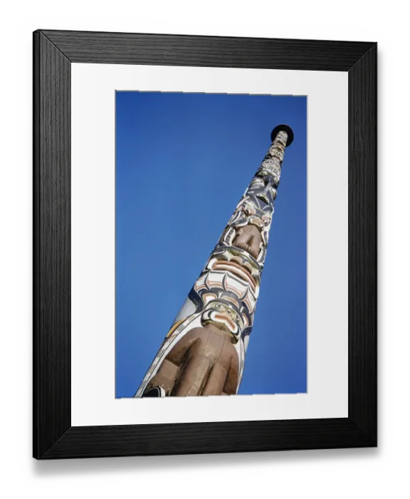 Framed Print : Totem Pole BAR03_01_553