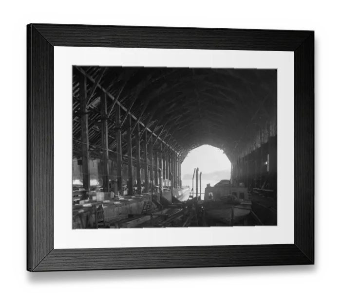 Framed Print : Devonport Dockyard, Plymouth a42_01082